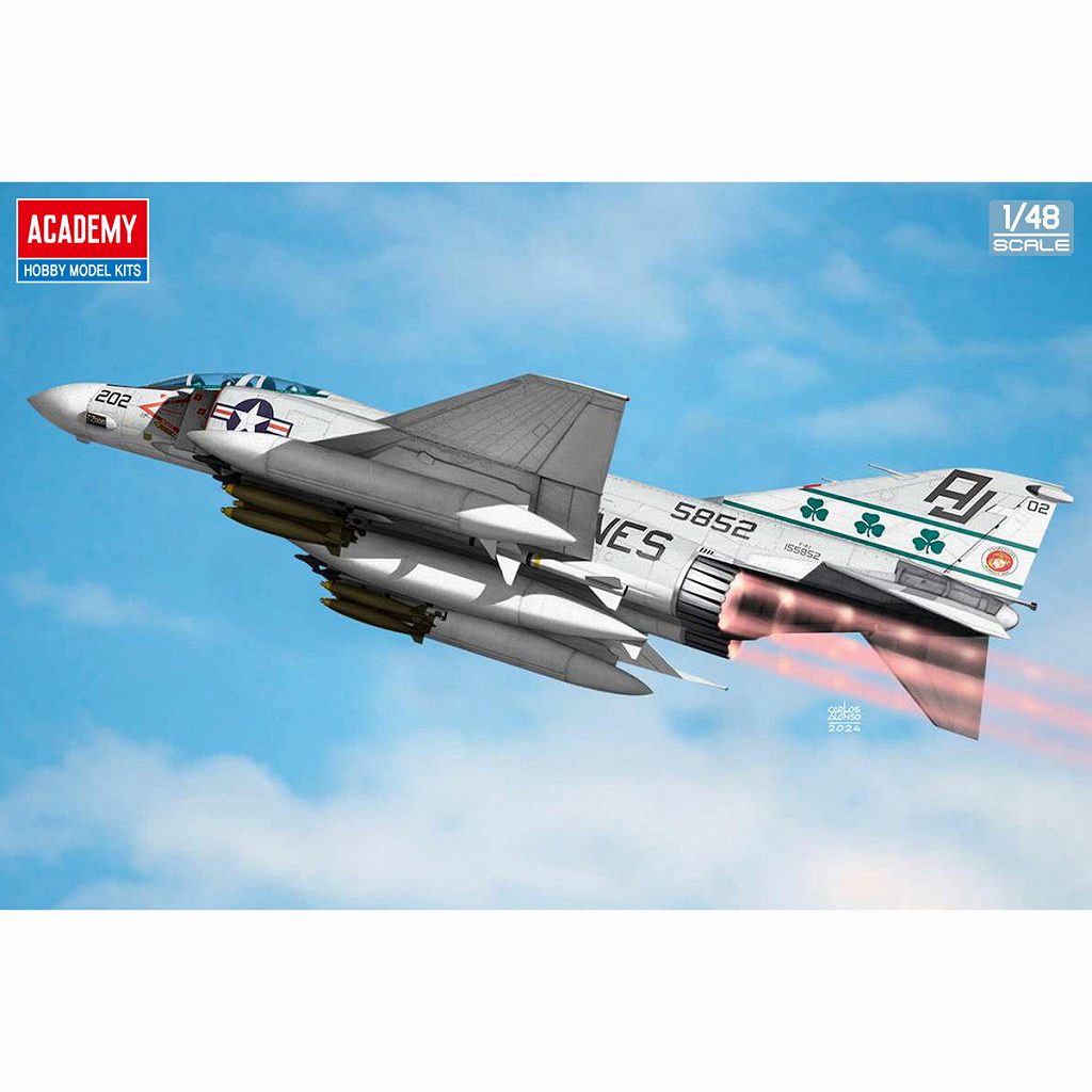 【新製品】12356 1/48 マクドネル・ダグラス F-4J ファントムⅡ “VMFA-333 シャムロックス”