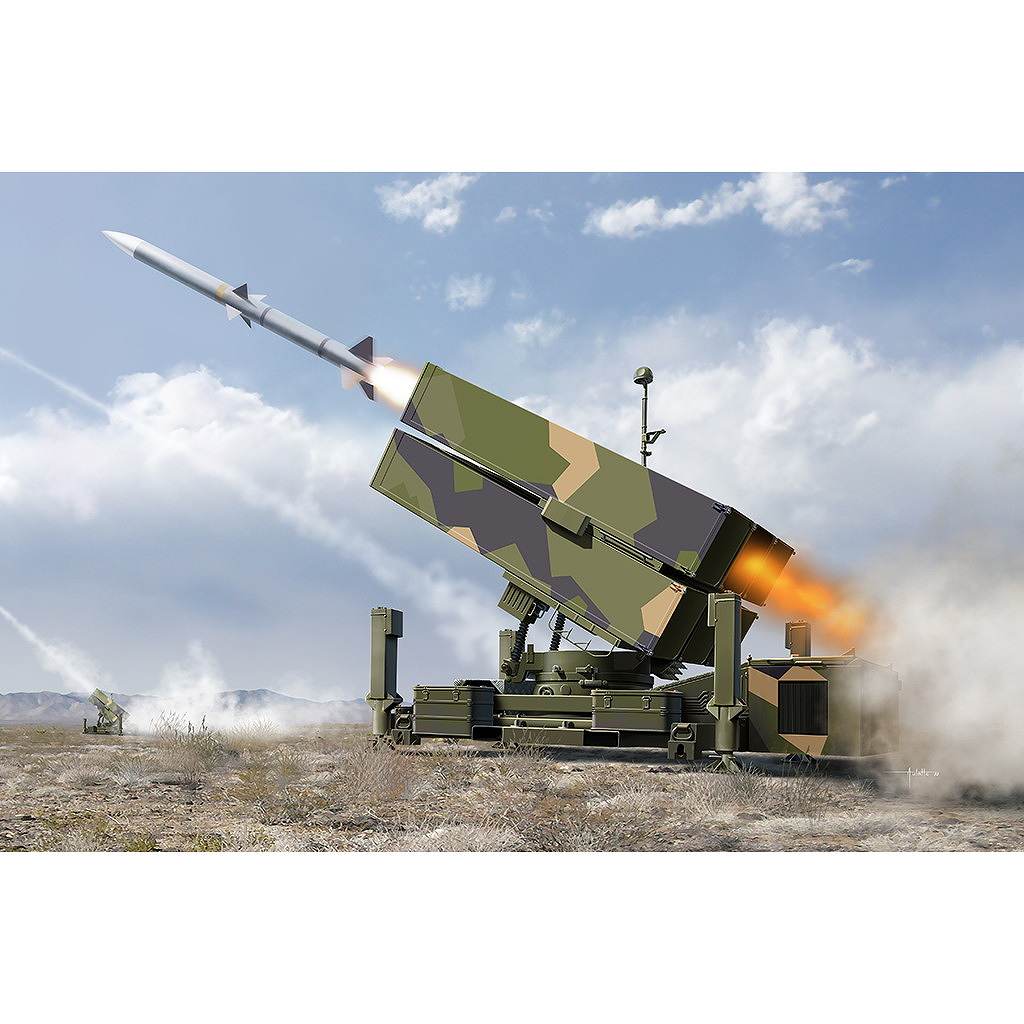 【新製品】01096 1/35 NASAMS/ノルウェー軍 中高度防空ミサイル・システム