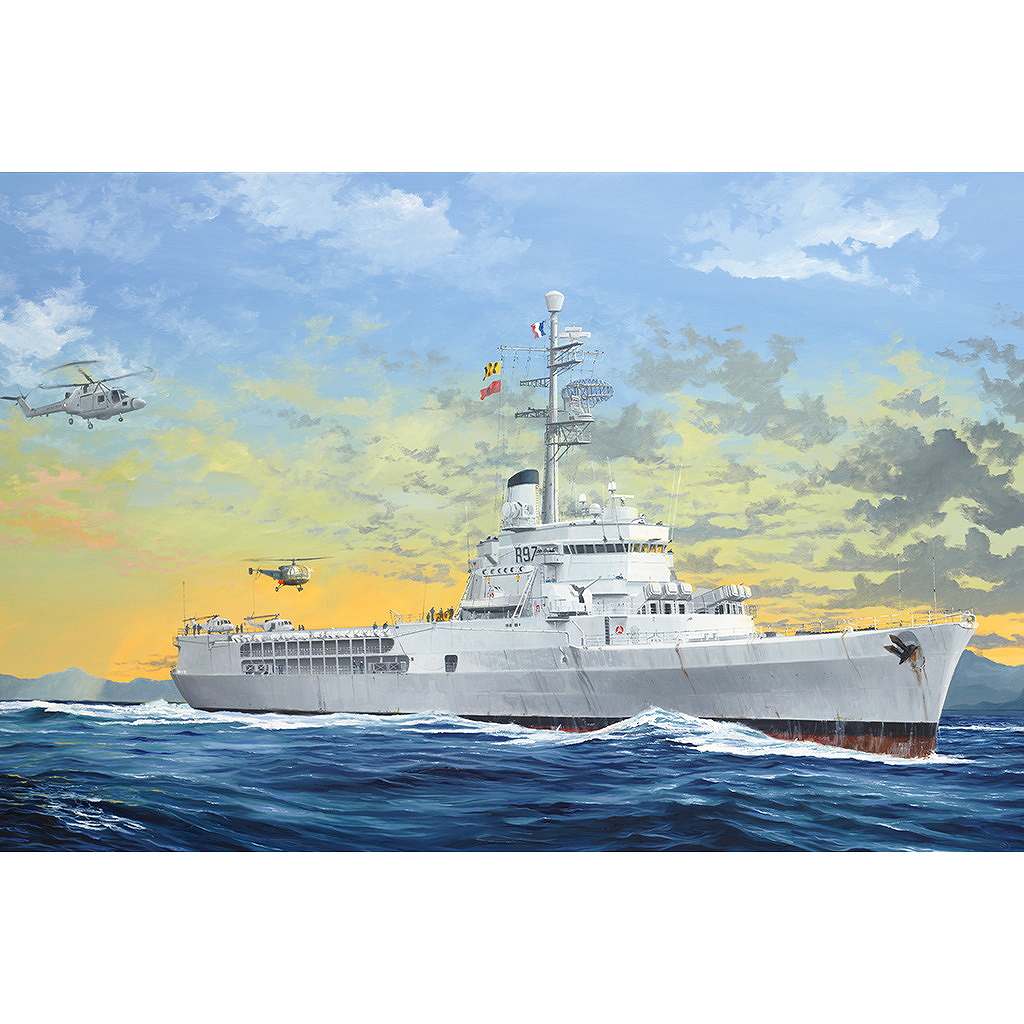 【新製品】05635 1/350 フランス海軍 ヘリコプター航空母艦 ジャンヌ・ダルク 2008