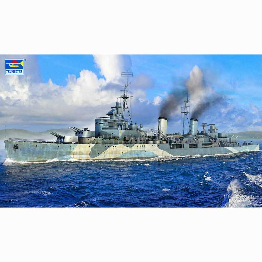 【新製品】06701 1/700 イギリス海軍 軽巡洋艦 HMS ベルファスト 1942