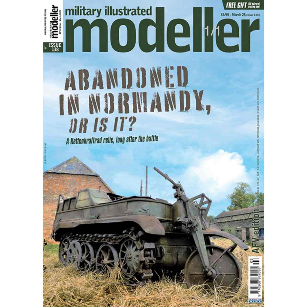 【新製品】ミリタリーイラストレイテッドモデラー138 ABANDONED IN NORMANDY, OR IS IT？