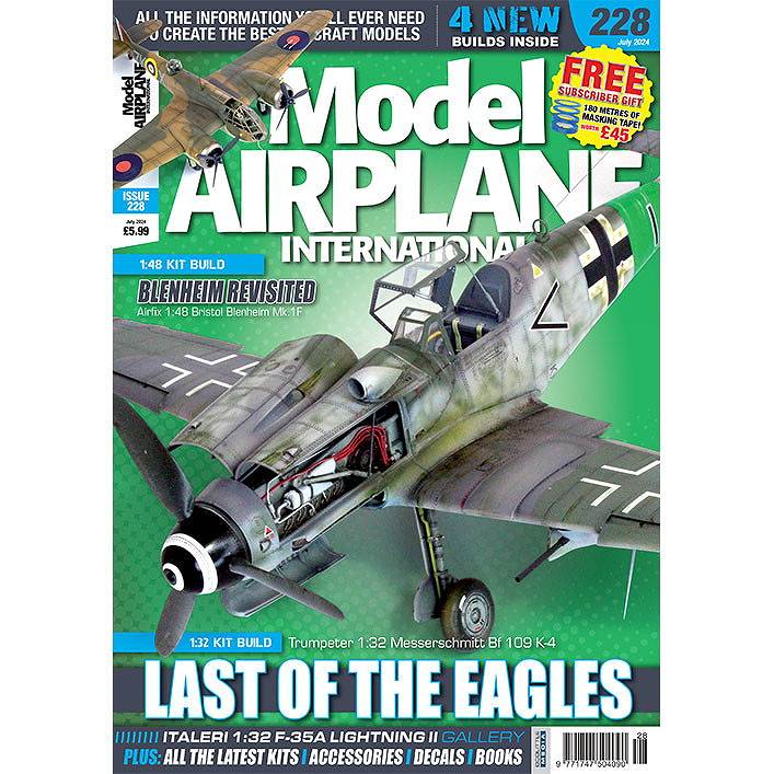 【新製品】モデルエアプレーンインターナショナル 228 LAST OF THE EAGLES