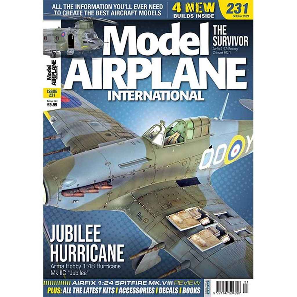 【新製品】モデルエアプレーンインターナショナル 231 JUBILEE HURRICANE