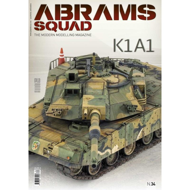 【新製品】ABRAMS SQUAD 34 K1A1