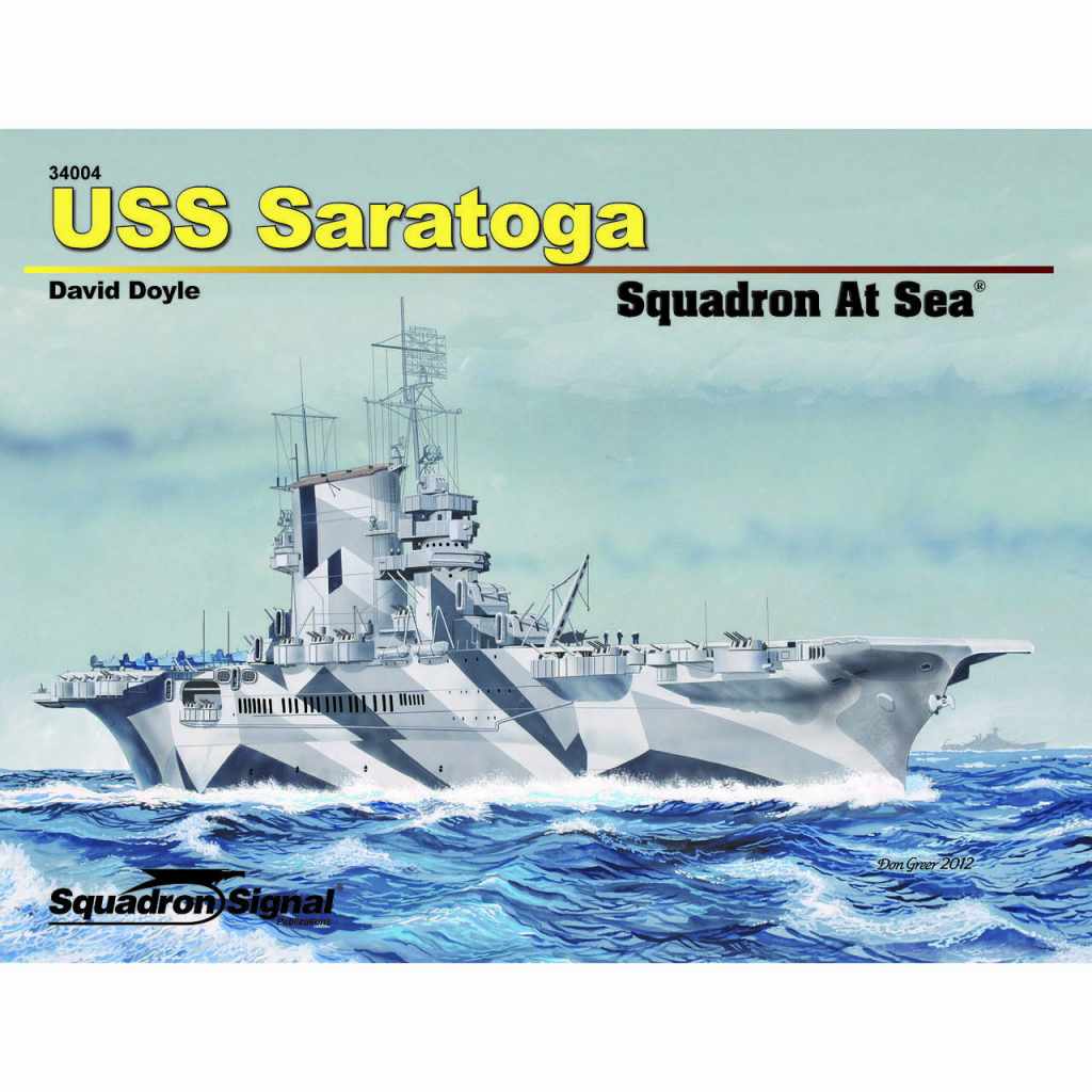 【新製品】[9780897477123] 34004)アメリカ海軍 航空母艦 サラトガ