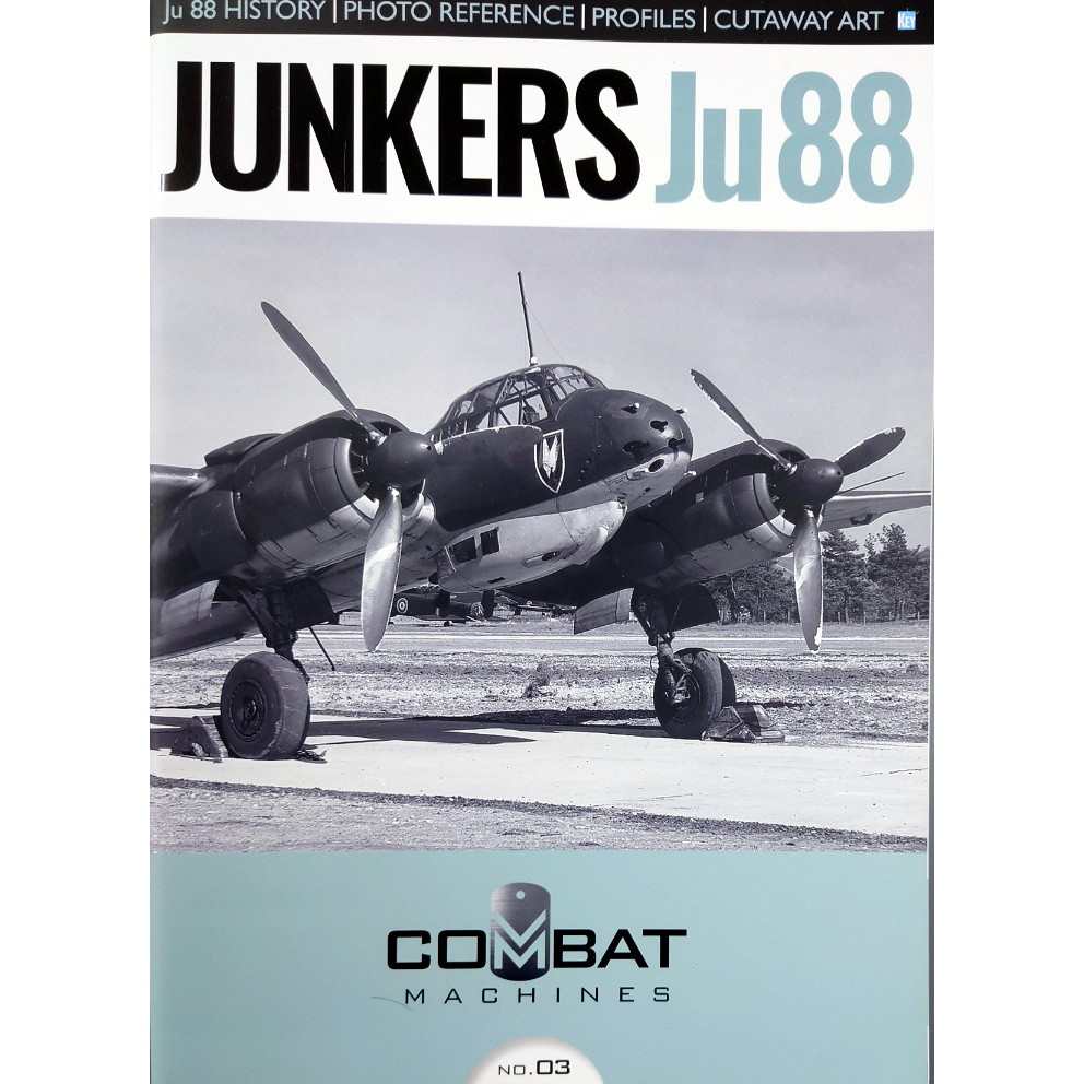 【新製品】Key Publishing COMBAT MACHINES No.03 ユンカース Ju88