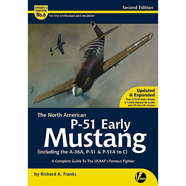 【新製品】AIRFRAME & MINIATURE No.6 ノースアメリカン P-51 マスタング 前期型 (改訂版)