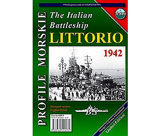 【新製品】[9788360591079] PROFILE MORSKIE No.107)伊海軍 戦艦 リットリオ 1942